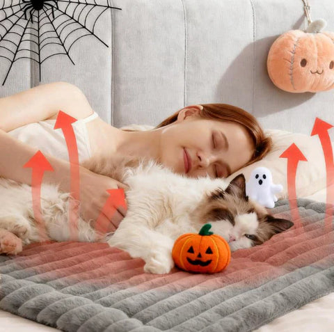 Ultimate Self-Warming Pet Mat: Cozy, Cord-Free, Thermo-Reflective Comfort for Pets