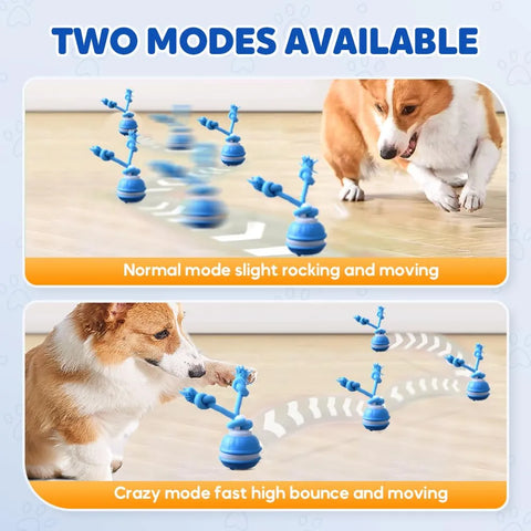 Smart Touch-Activated Interactive Rolling Pet Ball Toy for Dogs and Cats