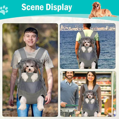 Ultimate Hands-Free Pet Carrier Backpack for Travel, Hiking, and Adventures