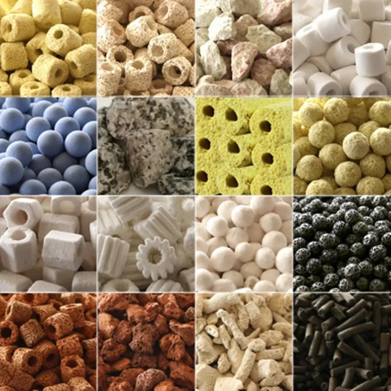 Aquarium Filter Media Pack — Carbon, Ceramic Rings & Bio Balls - filtration for aquariums