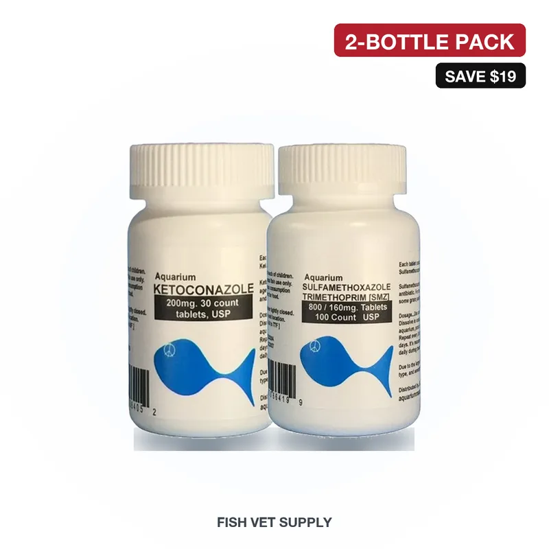 Fungus & Columnaris Pack (Keto 200 + Sulfa 960)