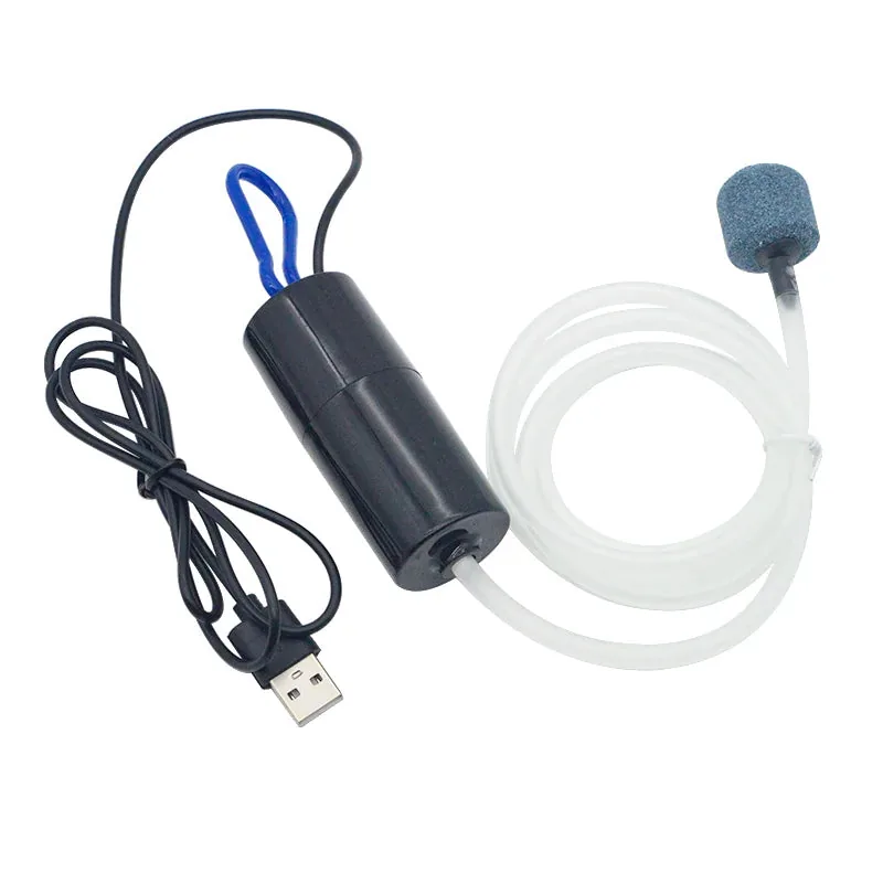 USB Portable Aquarium Air Pump — Mini Oxygenator - air pumps & aeration for aquariums